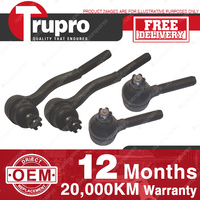 4 Trupro Outer Inner Tie Rod for TOYOTA CELICA TA22 TE23 TA23 RA23 RA28 RA40