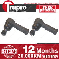 2 Pcs Trupro LH+RH Outer Tie Rod Ends for TOYOTA LEXCEN VN VP MANUAL POWER STEER
