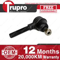 Trupro Outer LH Tie Rod End for VW BEETLE 1600L 1600S SUPER BUG with STRUT SUSP