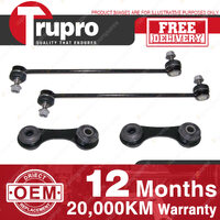 4 Pcs Premium Quality Trupro Front+Rear Sway Bar Links for HOLDEN VECTRA ZC