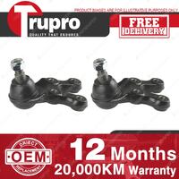 2 Pcs Trupro Front Lower Ball Joints for Hyundai Terracan HP 2.9L 3.5L 2001-2007