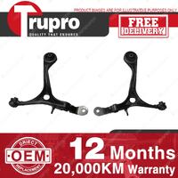 2 Pcs Trupro Front Lower Control Arms for Honda Odyssey RB RB1 RB3 2.4L 04-14