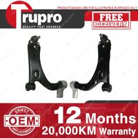 2 Pcs Trupro Front Lower Control Arms for Ford Fiesta WP WQ 1.4 1.6 2.0L 01-08