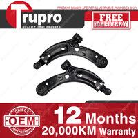 2 x Trupro Front Lower Control Arms for MG MG3 MGZ ZS ZST Hatch Sedan SUV 11-On