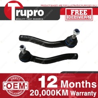 2 Pcs Trupro Tie Rod Ends for Renault Captur J87 Clio MK4 Koleos H45 2008-2020