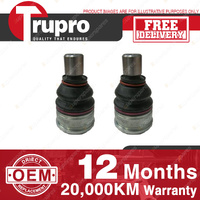 2x Trupro Front Lower Ball Joints for Mazda 3 BL BK SP20 23 25 Hatch Sedan 03-14