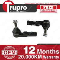 2 Pcs Trupro Tie Rod Ends for Nissan March K12 Hatchback Convertible 02-10