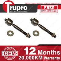 2 x Trupro Rack Ends 339mm Long for Peugeot 307 XS Hatch Wagon Convertible 01-08