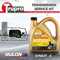 Nulon SYNATF Transmission Oil + Filter Service Kit for Holden Colorado RG 2.8 TD