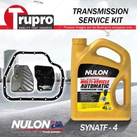 Nulon SYNATF Transmission Oil + Filter Service Kit for Toyota Corolla ZRE172 1.8