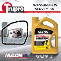 Nulon SYNATF Transmission Oil + Filter Service Kit for Toyota Caldina AT211 1.8