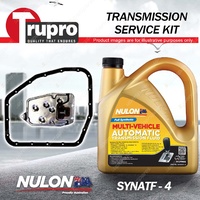 Nulon SYNATF Transmission Oil + Filter Service Kit for Toyota Caldina AT211 1.8