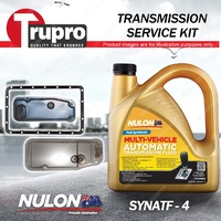 Nulon SYNATF Transmission Oil + Filter Service Kit for Toyota Mark 2 JZX90 2.5L