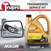 Nulon SYNATF Transmission Oil + Filter Service Kit for Renault 21 TXE 88-89