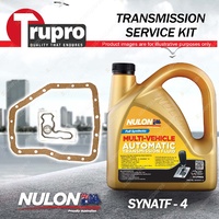 Nulon SYNATF Transmission Oil + Filter Service Kit for Volkswagen Polo 1.4 00-06