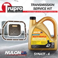 SYNATF Transmission Oil + Filter Service Kit for Jeep Grand Cherokee WJ WG 4.0L