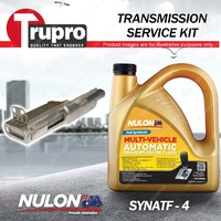 Nulon SYNATF Transmission Oil + Filter Service Kit for Honda Integra Coupe 1.8L