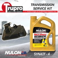 Nulon SYNATF Transmission Oil + Filter Service Kit for Nissan Dualis J10 2.0L