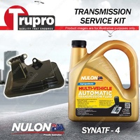 Nulon SYNATF Transmission Oil + Filter Service Kit for Nissan Dualis J10 2.0L