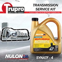 Nulon SYNATF Transmission Oil + Filter Service Kit for Mazda 121 DB DW 1.3L 1.5L