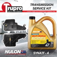 Nulon SYNATF Transmission Oil + Filter Service Kit for Mazda 3 BL 6 GJ CX-5 KE