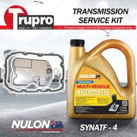 SYNATF Transmission Oil + Filter Service Kit for Audi Q7 3.0L 4.2L 07-10 TR-60SN