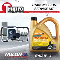 Nulon SYNATF Transmission Oil + Filter Service Kit for Ford Corsair UA Ghia 4Cyl