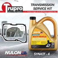 SYNATF Transmission Oil + Filter Service Kit for Audi A3 1.8L 2.0L 2005-ON