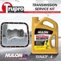 SYNATF Transmission Oil + Filter Kit for Subaru Forester SF SG Impreza Tribeca