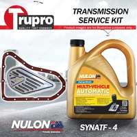 Nulon SYNATF Transmission Oil + Filter Kit for Holden Camira JA JB JD JE 1.6 2.0