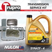 Nulon SYNATF Transmission Oil + Filter Service Kit for Toyota Hilux GGN15 GGN25