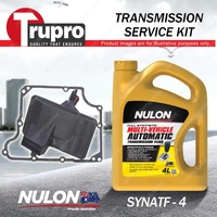 Nulon SYNATF Transmission Oil + Filter Service Kit for Saab 900 9-3 9-5 2.0 2.3L