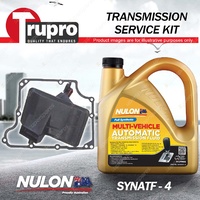 Nulon SYNATF Transmission Oil + Filter Service Kit for Saab 900 9-3 9-5 2.0 2.3L