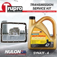Nulon SYNATF Transmission Oil+ Filter Service Kit for Mitsubishi Pajero ND NE NF