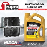 SYNATF Transmission Oil + Filter Service Kit for Chrysler 300C Luxury 3.0L 3.6L