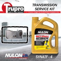 SYNATF Transmission Oil + Filter Service Kit for Jeep Cherokee Sport 6Cyl 4.0L