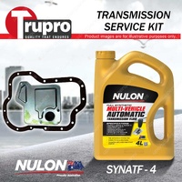 SYNATF Transmission Oil + Filter Service Kit for Kia Credos Sedan 4Cyl 2.0 98-01