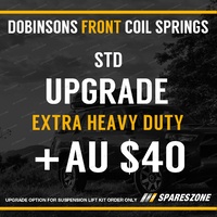 Suspension Lift Kit Upgrade Option - Front Extra Heavy Duty Dobinsons Springs