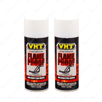 2 x VHT Flame Proof High Heat Header And Exhaust Spray Paint White Primer SP118