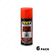 6 x VHT Engine Enamel High Temperature Spray Paint for Holden Orange Red SP119