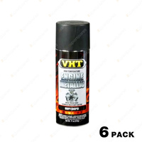 6 x VHT Engine Metallic High Temperature Spray Paint Black Pearl SP405