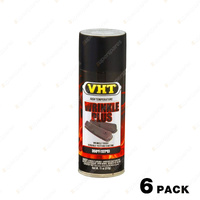6 x VHT Wrinkle Finish High Heat Spray Paint Wrinkle Plus Coating Black SP201