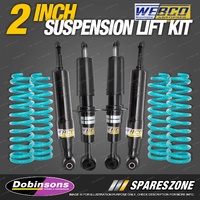2" 50mm Lift Kit Webco Shock Dobinsons Coil Springs for TOYOTA Landcruiser 200