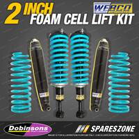 2" 50mm Foam Cell Lift Kit Pre Assembled Dobinsons Coil for Toyota Prado 120 150