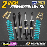 2" 50mm Easy Lift Kit Dobinsons Coil EX Shackle for Mitsubishi Triton ML MN