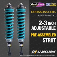 Adjustable 2"-3" Complete Strut Lift Kit Dobinsons Coil for Mazda BT50 11-20