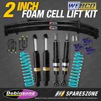 2" Foam Cell Lift Kit Shocks Dobinsons Coil EFS Leaf for Mitsubishi Triton MQ