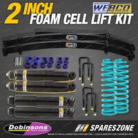 2" Foam Cell Lift Kit Leaf Dobinsons Coil for Toyota Landcruiser VDJ 76 78 79