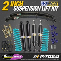 2" 50mm Lift kit Dobinsons Coil EFS Leaf & Shackle for Nissan Navara D40