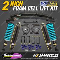2" Pre Assembled Foam Cell Lift Kit Dobinsons Coil Diff for Mitsubishi Triton MQ